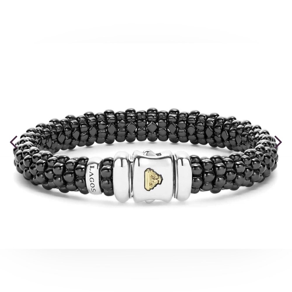 NEW LAGOS CAVIER BRACELET BLACK